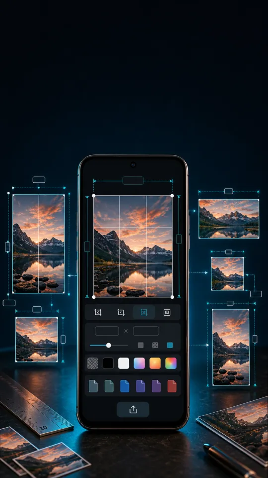 GridFlow resize and convert screen